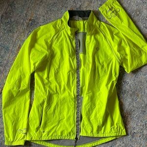 Pearl Izumi Elite Series Women’s neon yellow/green jacket Size M